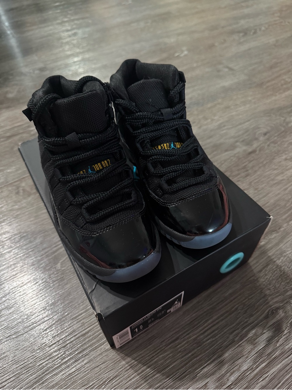 Kids Jordan Gamma Blue 11’s Sz 1.5